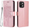 PEIYE Funda para Vivo Y28 4G - Carcasa de Cuero Suave, Tapa Libro, Billetera con Cierre Magnético, Antigolpes Silicona Suave, Relieve Elegante - Cover Case -Oro Rosa
