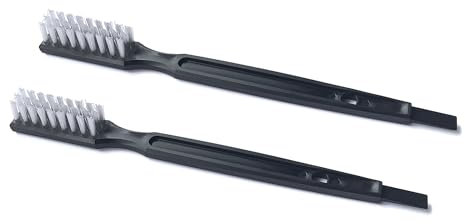 Juicer Cleaning Brushes Compatible with Omega 8006, VRT, 8004 8003 VERT VRT350 VRT330 Masticating Juicers Replacement Cleaner, HD Bristles (2 Brushes)