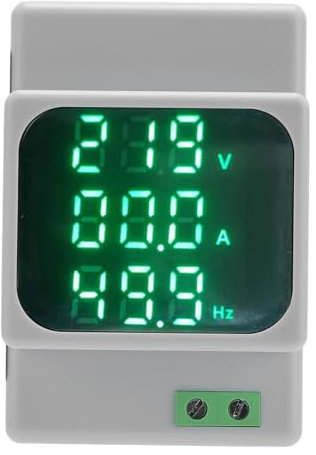 AC Digital Energy Meter Frequenza Misuratore di Fattore di Potenza Multimetro Voltmetro su Guida Din Amperometro Tester di Tensione AC50-500V 0-120A 10-99.9Hz