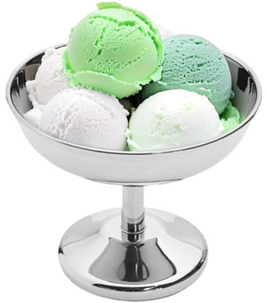 Rrlihjgu Copa de Hielo - Copas de Pudin, Ensalada y Postres, Vaso de ahorro de espacio multifunción para aperitivos, frutas, pudín, perfecto y espuma de plátano