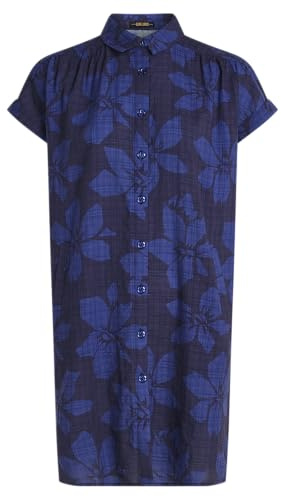 King Louie Damen Kleid Hemdblusenkleid Mimi Tunic Dress Saline