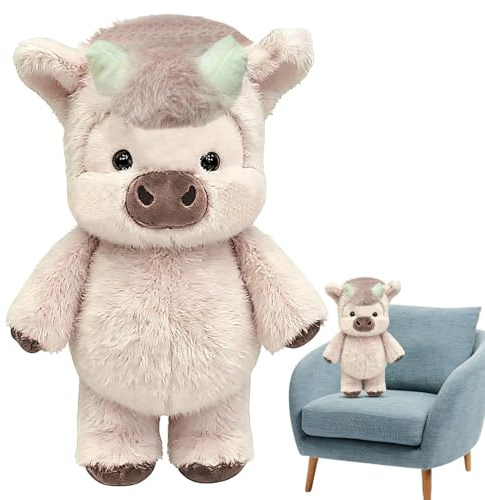 Peluche 60 cm Decorazione Compagna Realistica | Figura di Peluche a Forma di per Fidanzata Coppie Compleanno Festa dei Bambini Inaugurazione della Casa Divano e