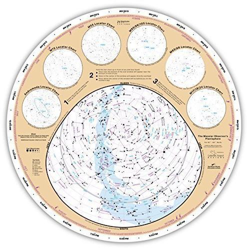 Messier Observer's Planisphere