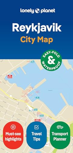 Lonely Planet Reykjavik City Map: Durable, Waterproof, Easy-Fold Planning Map with Attractions & Walking Tours (Compact City Planning Maps)