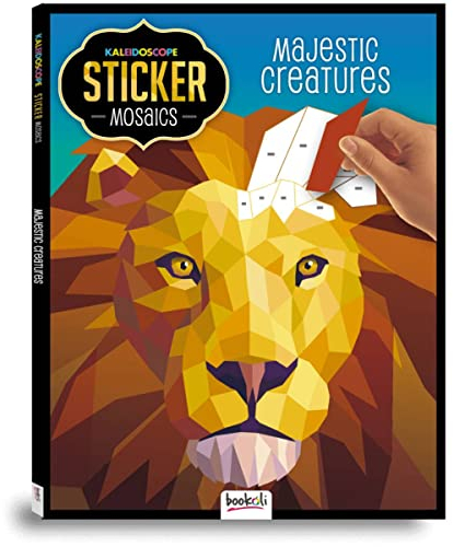 Kaleidoscope Sticker Mosaics Majestic Creatures