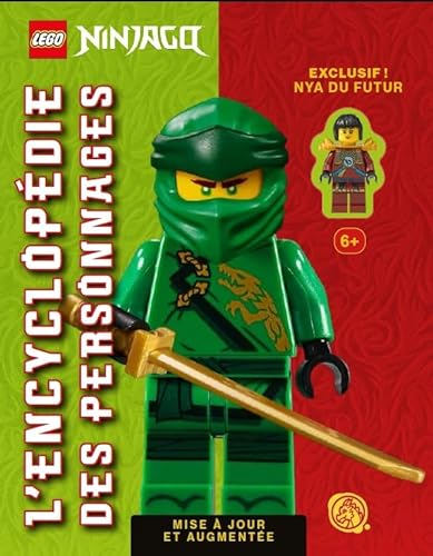 Lego Ninjago : l'Encyclopédie des personnages mise à jour et augmentée: Avec une figurine Nya du futur