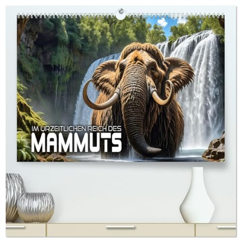 Im urzeitlichen Reich des Mammuts (hochwertiger Premium Wandkalender 2026 DIN A2 quer), Kunstdruck in Hochglanz: Faszinierende Einblicke in eine ... unsere Erde bevölkerten (CALVENDO Tiere)