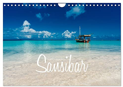 Inselparadies Sansibar (Wandkalender 2026 DIN A4 quer), CALVENDO Monatskalender: Auf fotografischer Entdeckungsreise durch Sansibar (CALVENDO Natur)