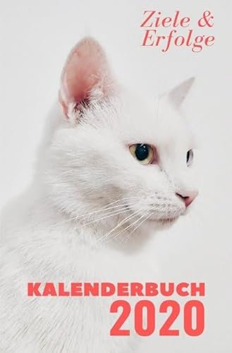Taschenkalender 2020: Kalenderbuch 2020 - Katze
