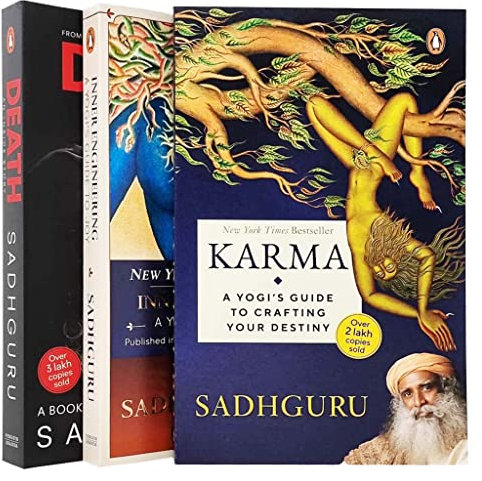Sadhguru: A Yogi's Guide Collection 3-Bücher-Set (Inner Engineering, Karma & Death)