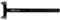 Avalon Bogen quadratisch – Pinnenlehre – Nock Point Gauge (schwarz)