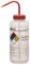 EISCO Aceton-Waschflasche, 500 ml, Polyethylen mit niedriger Dichte, selbstentlüftend, farbcodiertes Chemikalien- und Sicherheitsetikett, breite Öffnung, auslaufsichere Kappe mit Düse,