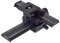 METTLE 4-Wege Einstellschlitten, Makro-Kreuzschlitten Verstellweg 10 cm Zubehörschiene Schiene mit Adapter Aufnahme für Foto Video Kamera