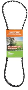 SECURA Keilriemen Zahnflachriemen 44 Zoll kompatibel mit AYP HUSQVARNA 531005080 Rasentraktor