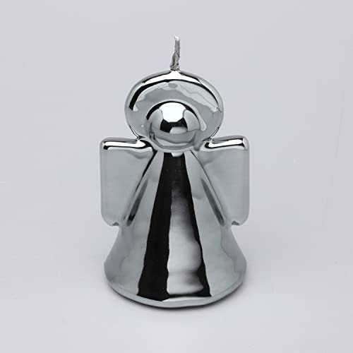 G Decor Engelskerzen, Silberfarben, zum Jahrestag, Geschenk für Engel, kleiner Engel