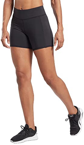 Reebok Damen Lux Bootie Short Kurze Hose, Schwarz, S