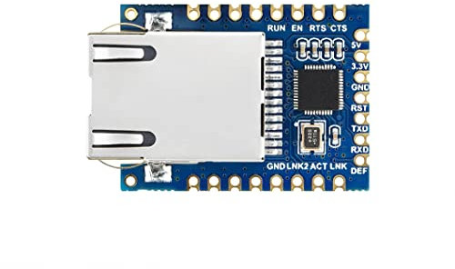 Mini TTL zu Ethernet-Modul, serielle UART zu ETH-Konverter, vergoldetes Stempelloch-Design, hochintegriert für industrielle, IoT- und Sicherheitsanwendungen
