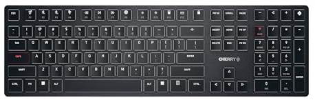 Cherry KW X ULP Ultra Slim Wireless Mechanical Keyboard. Multi Device Function MX Ultra Low Profile Switches.