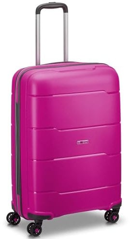 RONCATO Trolley Medio 4 W Galaxy Rosa Unisex Adulti, Rosa, MEDIANO, Valigia