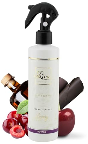 Riva Raumparfüm VOYAGE 250ml Duftspray Textilerfrischer Raumduft, Lufterfrischer wohnung, geruchsneutralisierer für räume, Premium Raumspray