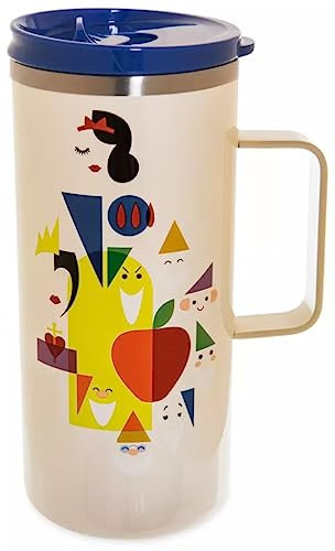 Disney Store Snow White and The Seven Dwarfs Abstract Travel Mug (530ml)