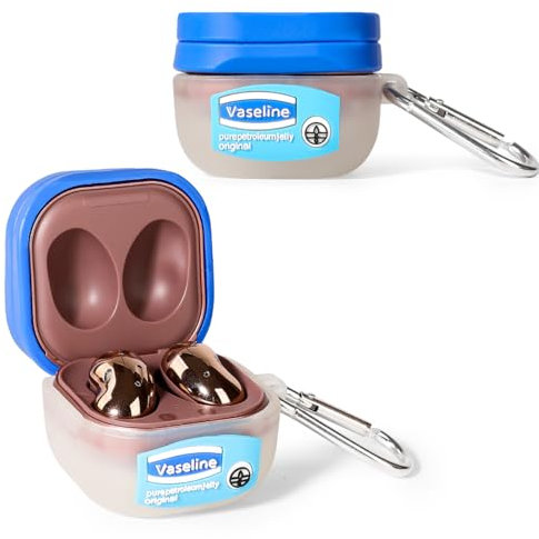 XMBYGY Silicone Earbuds Case with Keychain for Samsung Galaxy Buds!