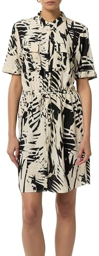 COMMA Kleid mit Knopfleiste und Hemdkragen