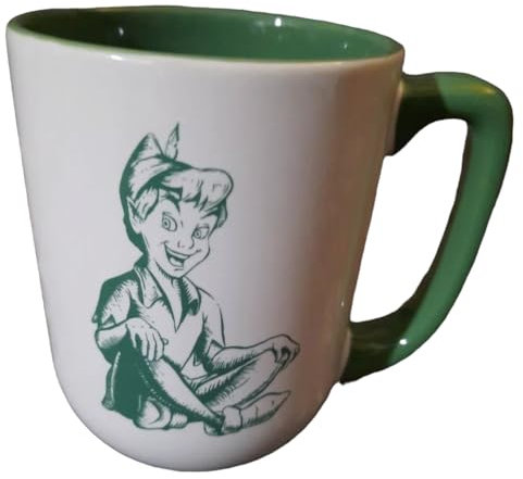 Eeyore Official Peter Pan Green 'Never Grow Up' Mug