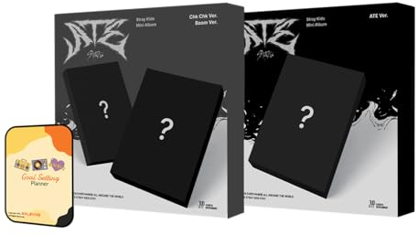 Stray Kids Album - ATE Chk Chk + Boom + ATE (3 ver.) Full Set+Pre Order Benefits+BolsVos Exclusive K-POP Giveaways Package