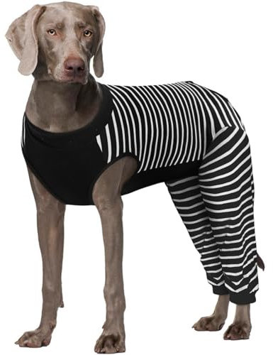 Kuoser Hundebody Nach Op Und Kastration - Op Anzug Für Hunde Und Hündinnen - Dunkel 4XL