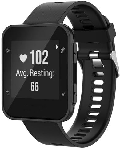 Ersatzarmband für Garmin Forerunner 35 / Forerunner 30, Sport Armband Uhrenarmband, Silikon Armbänder für Garmin Approach S10