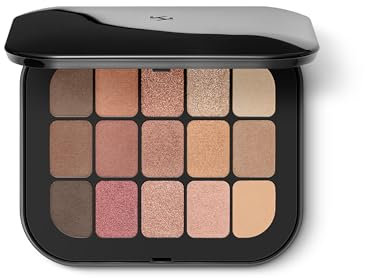 KIKO Milano Master Eyeshadow Palette 02, Palette Mit 15 Lidschatten Mit Mattem Und Metallischem Finish