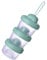 Toddmomy 1Ensemble Boîte à Empilable Couches Portable pour Conteneur de Sèche Distributeur avec Déversement
