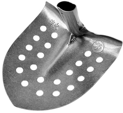 Heavy Duty Drainage Tool Mesh Shovel Suitable For Drainage Cleaning With Ergonomic Handle High Carbon Steel Construction Manganese Steel Trenching Spade