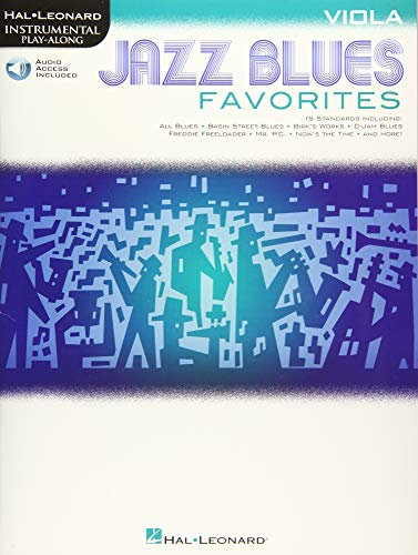 Jazz Blues Favorites Viola Instrumental Play-Along
