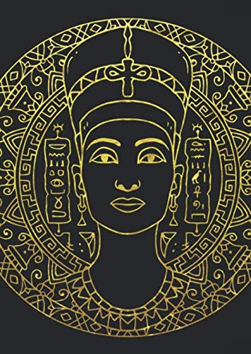 Notizbuch: Skizzenbuch / Tagebuch / Sketchbook / Zeichenbuch / Malbuch / Blankobuch schönes Ägypten Mandala Muster - A4 100 Seiten blanko / leere Seiten - Geschenk