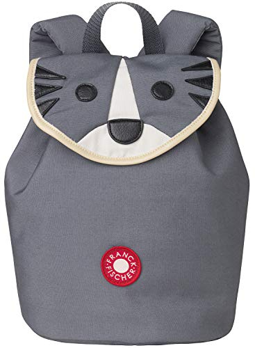 FRANCK & FISCHER Kinder-Rucksack Tiger Laban grau