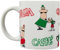 Bialetti Tasses Mug Bonhomme Drapeau Italien, Clair, Tricolore.
