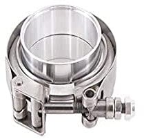 Mishimoto MMCLAMP-VA-3 Aluminum V-Band Clamp, 3 (76.2mm), Silver