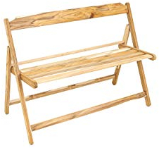 Tramontina Teak Wood 2/3 Seater Foldable Bench Beer