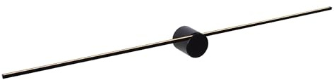 LUCIDE MIZAR - Wandleuchte Badezimmer - LED Dim. - 1x10W 2700K - IP44 - Schwarz