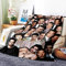 VOZMIO Sebastian Stan Hochwertige Warme Weiche Flanell Plüsch Auf Der Schlafsofa Decke Geeignet Für Klimaanlage Decke Nap Decke (150x200cm (60x80in))
