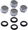 Saraoriginalshop Set 4 Pz Rompigetto M24 Aeratore Filtro Anticalcare Rubinetto Lavandino Cucina Bagno in Ottone Cromato ed Filtro Acciaio Inox ed Abs completi di Guarnizioni
