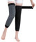 Men Women Thermal Knee Braces Thick Long Leg Warmers Cozy Warm Knee Pads Winter Leg Sleeves Knee Support Leggings Stockings Breathable Windproof Knee Warmers for Arthritis Tendonitis Ski Cycling Run