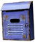ZLSNOBLE Buzón De Correos Buzón De Jardinería Decoración De Pared De Valla Exterior Decoración De Pared De Jardín(Purple)