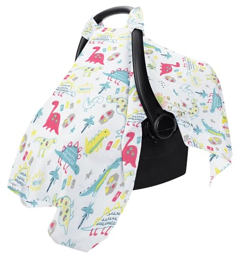 Autositzbezug – Sitz für Säuglinge, Kissen für Kleinkinder, atmungsaktiver Universalbezug, Sonnendach für Sommerparasten, Schnallenhalter, leichter Kinderwagen