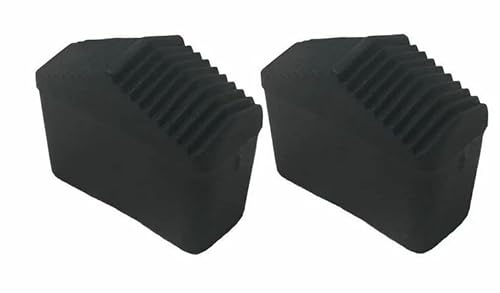 TRTO PACK OF 2 40MM X 20MM REPLACEMENT LADDER/STEP LADDER FEET/RUBBER Easy To Use