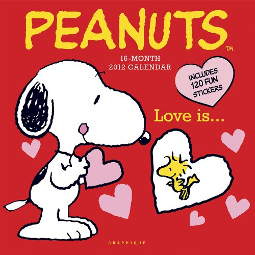 Peanuts Love Is 2012 Calendar