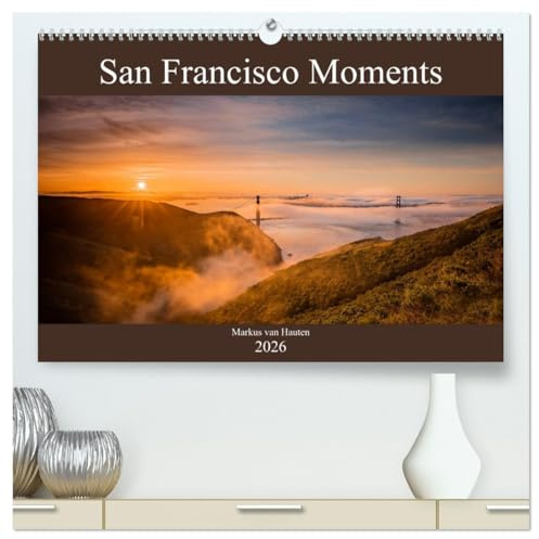 San Francisco Moments (hochwertiger Premium Wandkalender 2026 DIN A2 quer), Kunstdruck in Hochglanz: Eine persönliche Auswahl von Eindrücken und ... der Metropole San Francisco. (CALVENDO Orte)