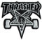 Thrasher Skateboard Magazine Punk Rock Music Skateboard Patch / Aufnäher, zum Aufbügeln oder Aufnähen, neu
